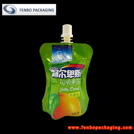 mylar standing up pouches with nozzle 150 ml-FBYXZLA008A