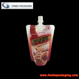 150ml doypack sachet plastique stand up avec bouchon et imprimé-FBTBZLA016  150ml doypack sachet plastique stand up avec bouchon et imprimé-FBTBZLA016