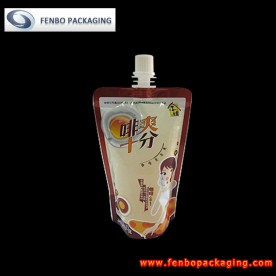 150gram foil doypacks coffee pouch with spout-FBTBZLA017  150gram foil doypacks coffee pouch with spout-FBTBZLA017