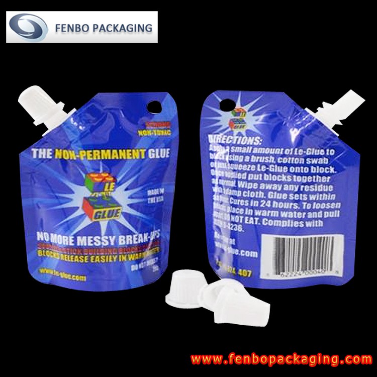 stand spout pouch liquid glue package